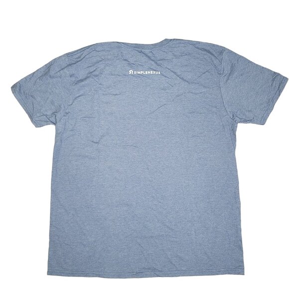 Mortgage Whisperer T-Shirt Gildan Softstyle Ring Spun Blue Heather XL 100% Cotto - Picture 2 of 3